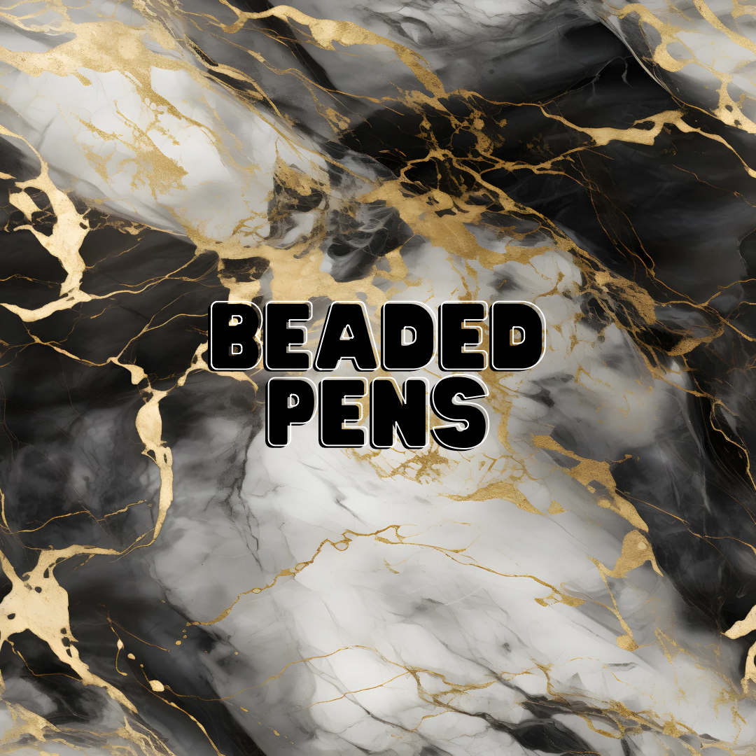 Beaded Pens (Refillable Pens)