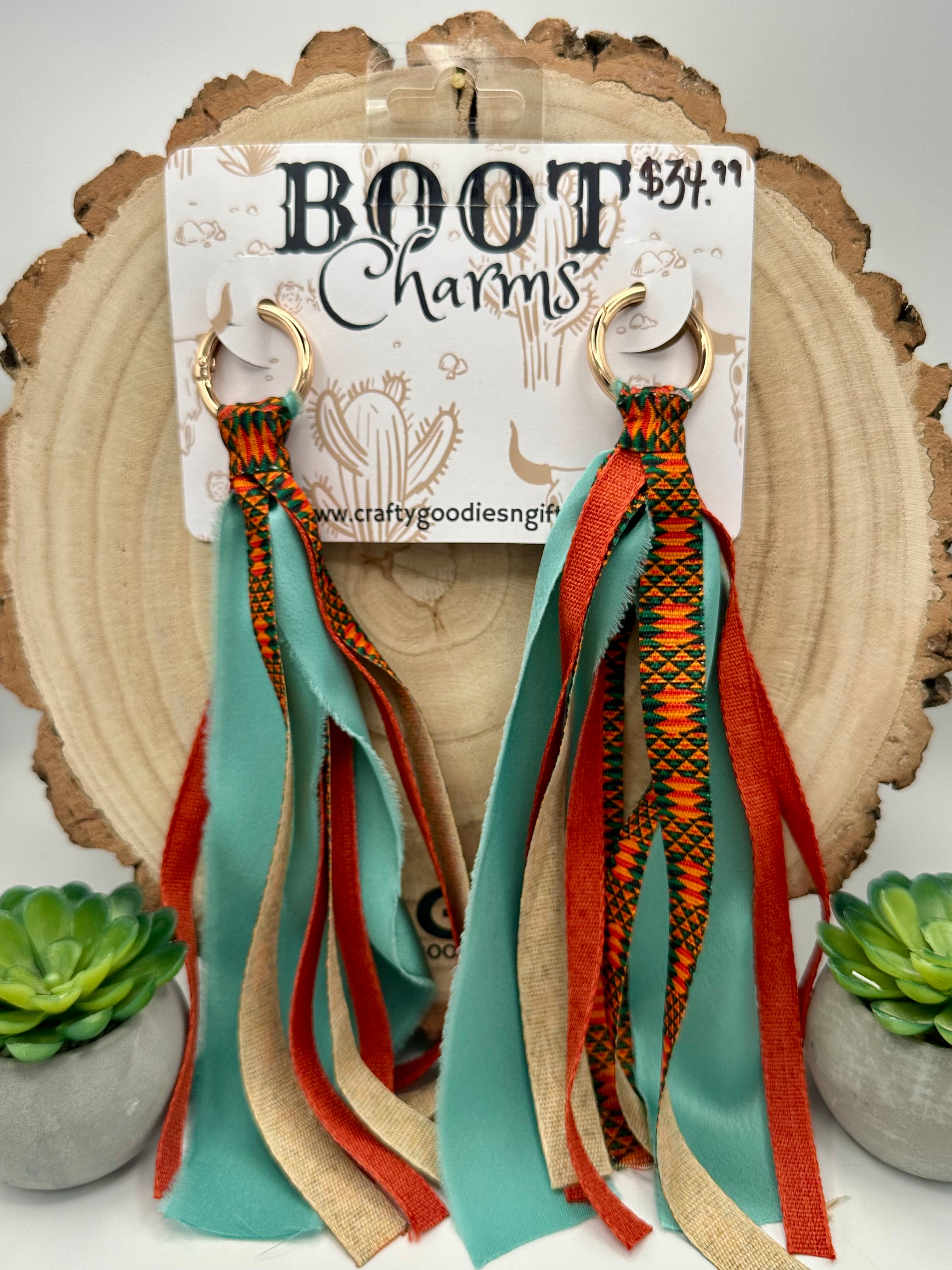 Boho-style Boot Charms 