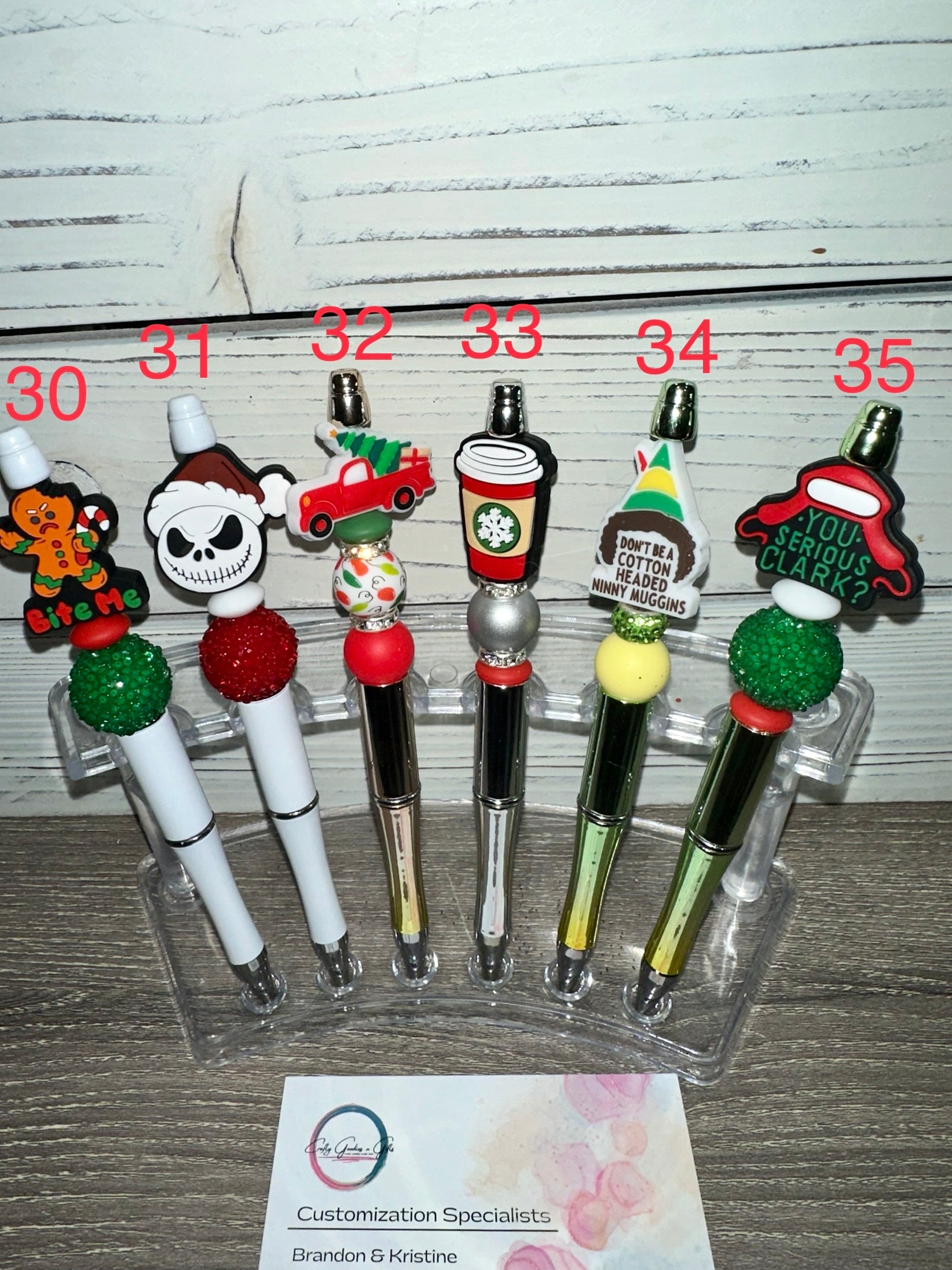 Christmas Pens