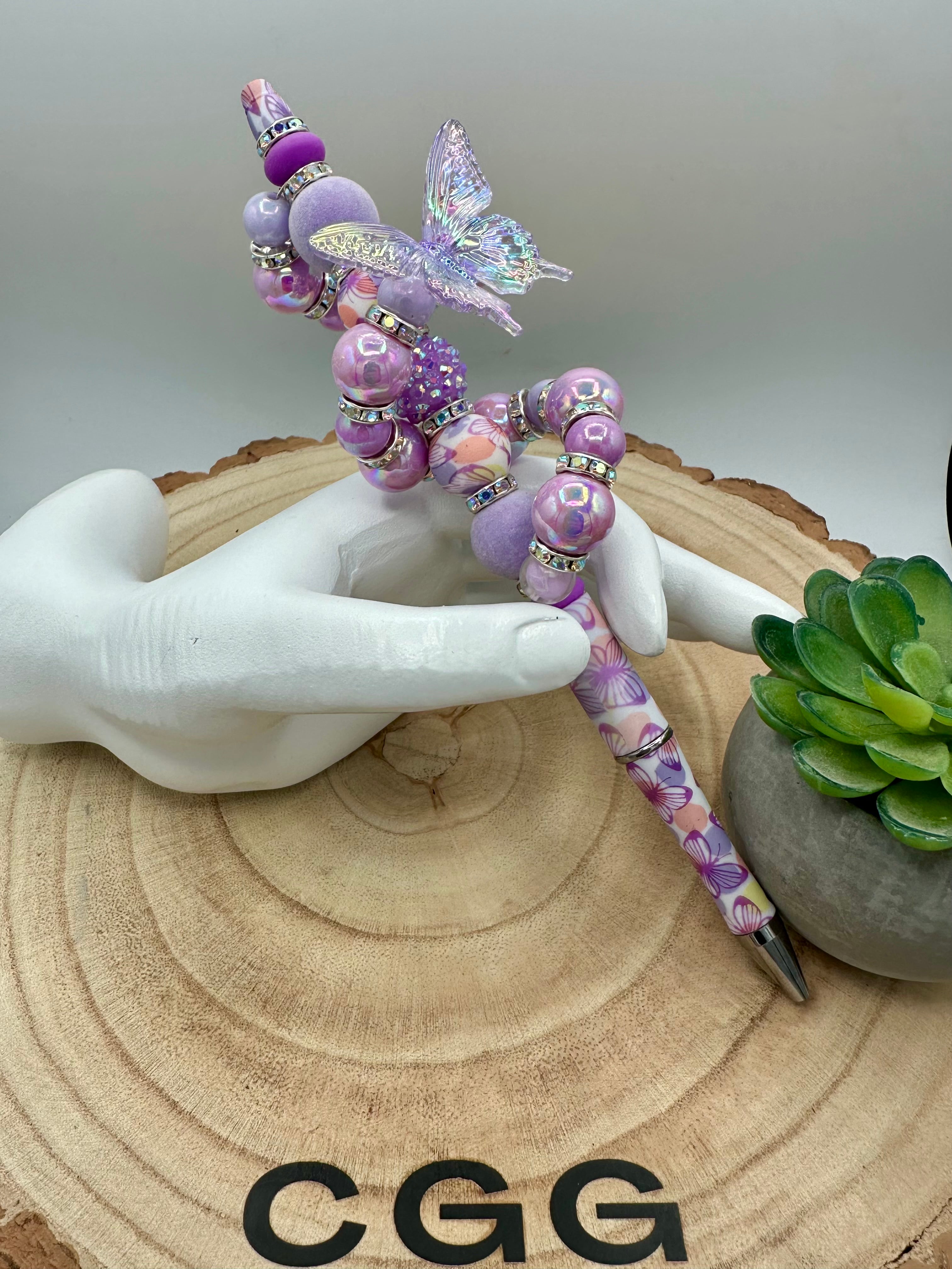 Purple and Butterflies