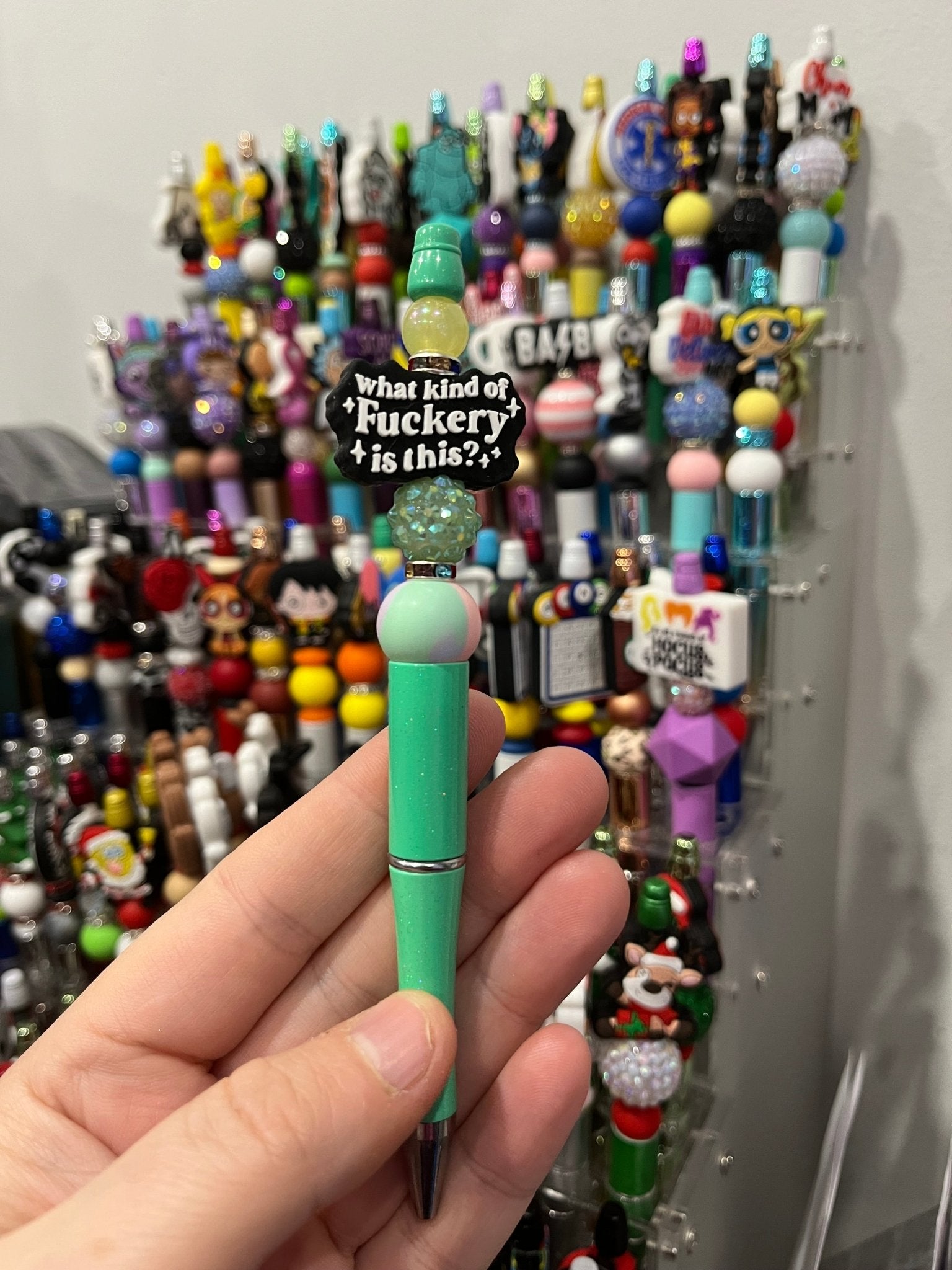 As seen on Live (Beaded Pen/Pencil/keychain) - Craftygoodiesngifts