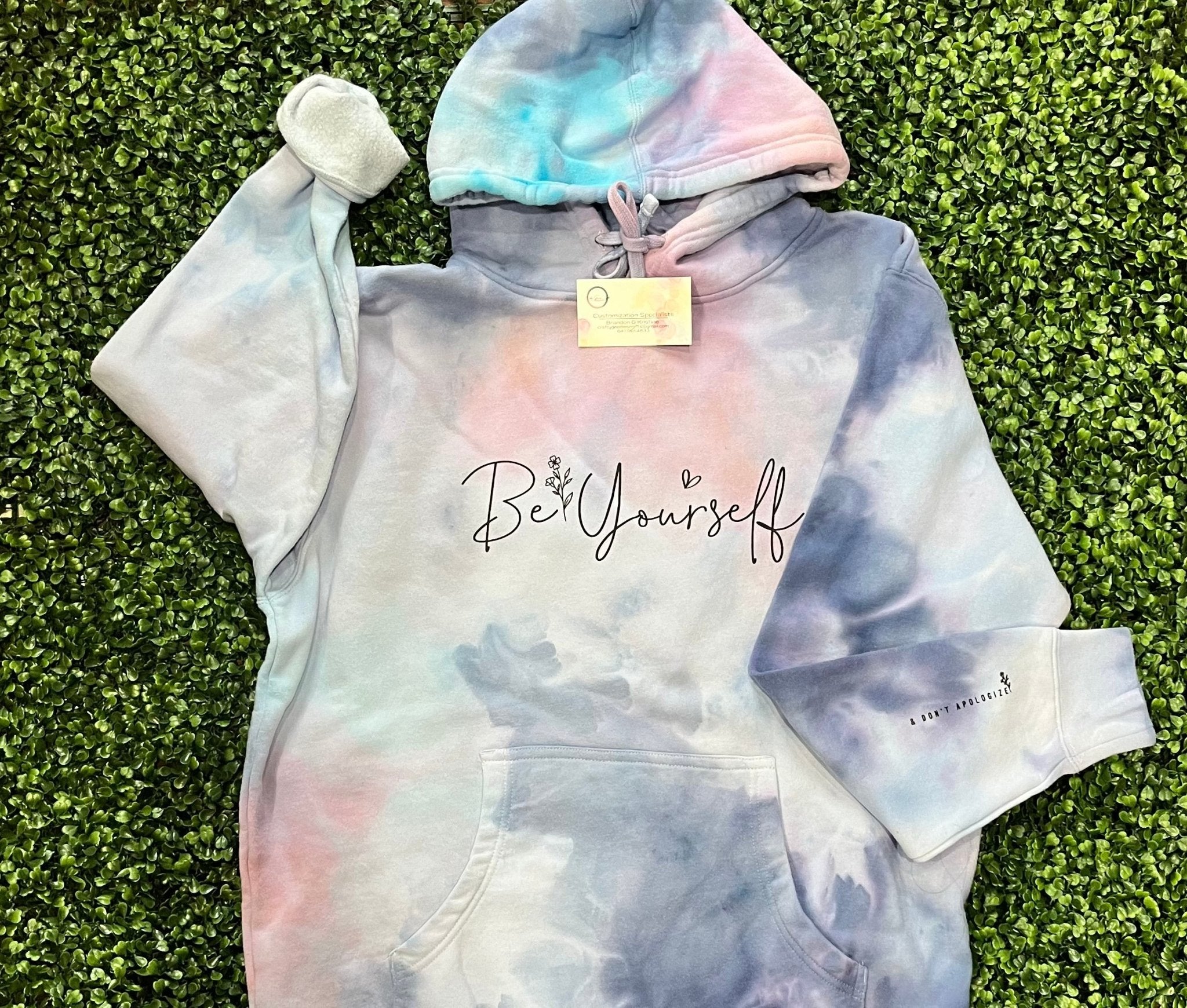 Be Yourself - Graphic Hoodie - Craftygoodiesngifts