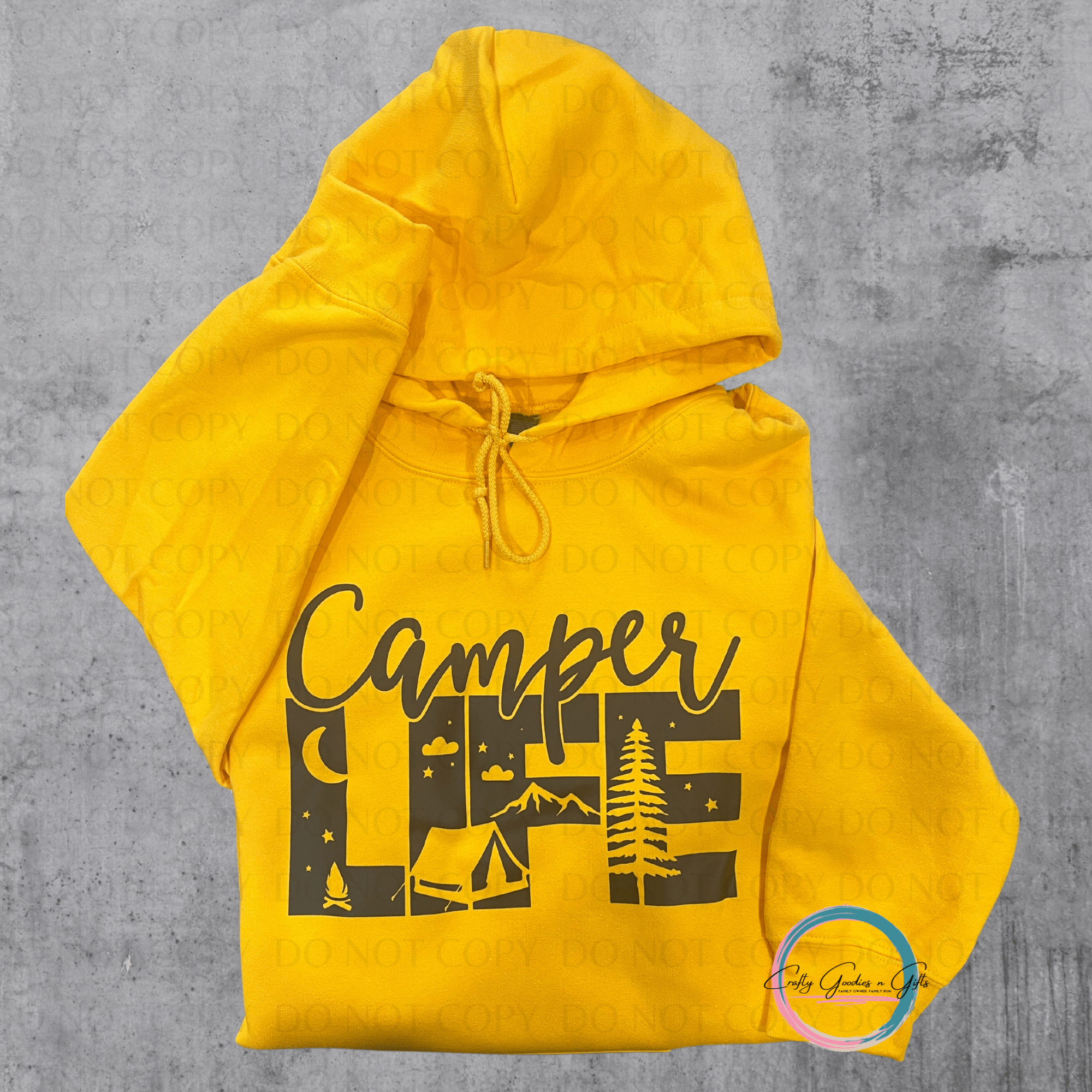 Camper Life - Graphic T-Shirt & Hoodie - Craftygoodiesngifts