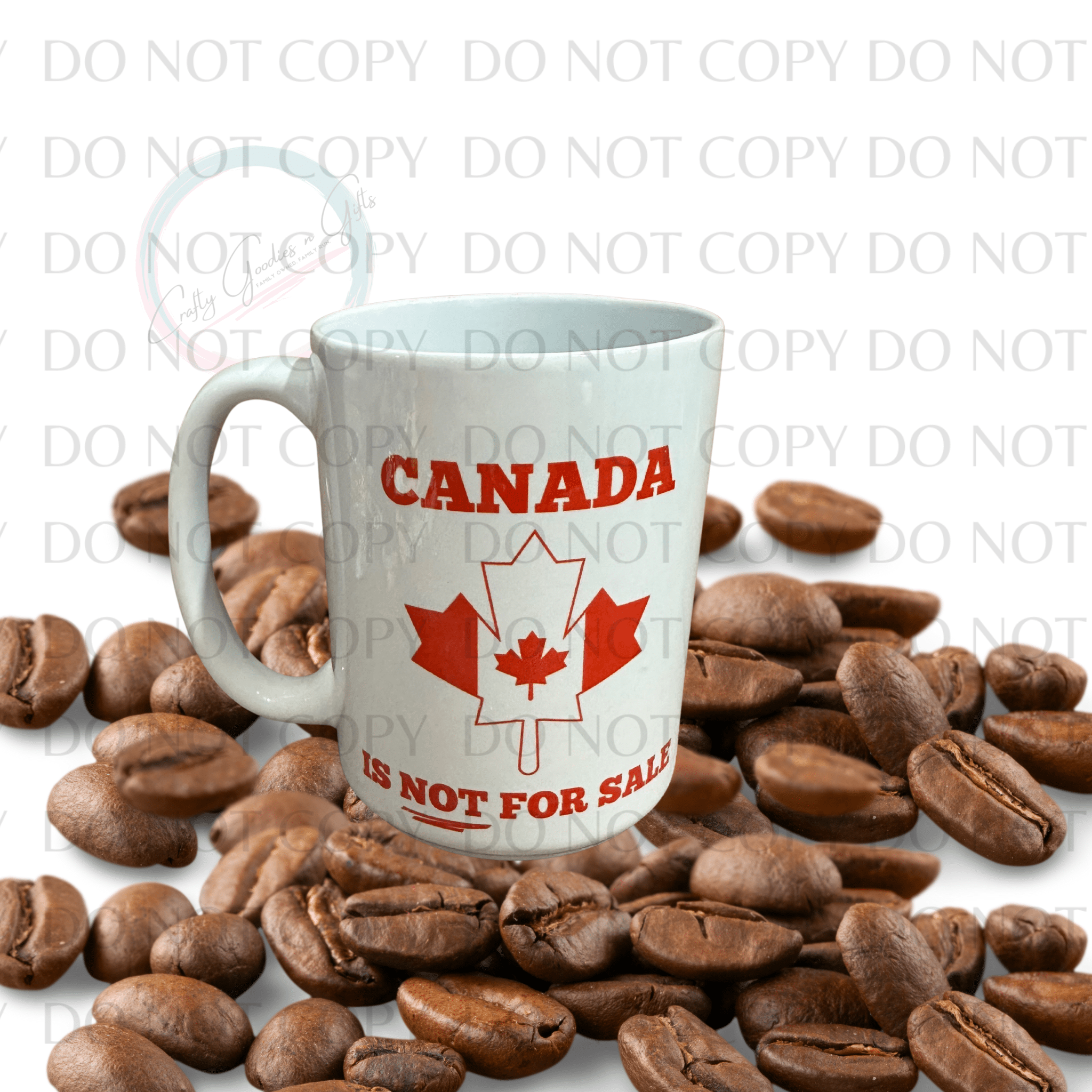 Canada is not for sale - 15oz Mug - Craftygoodiesngifts