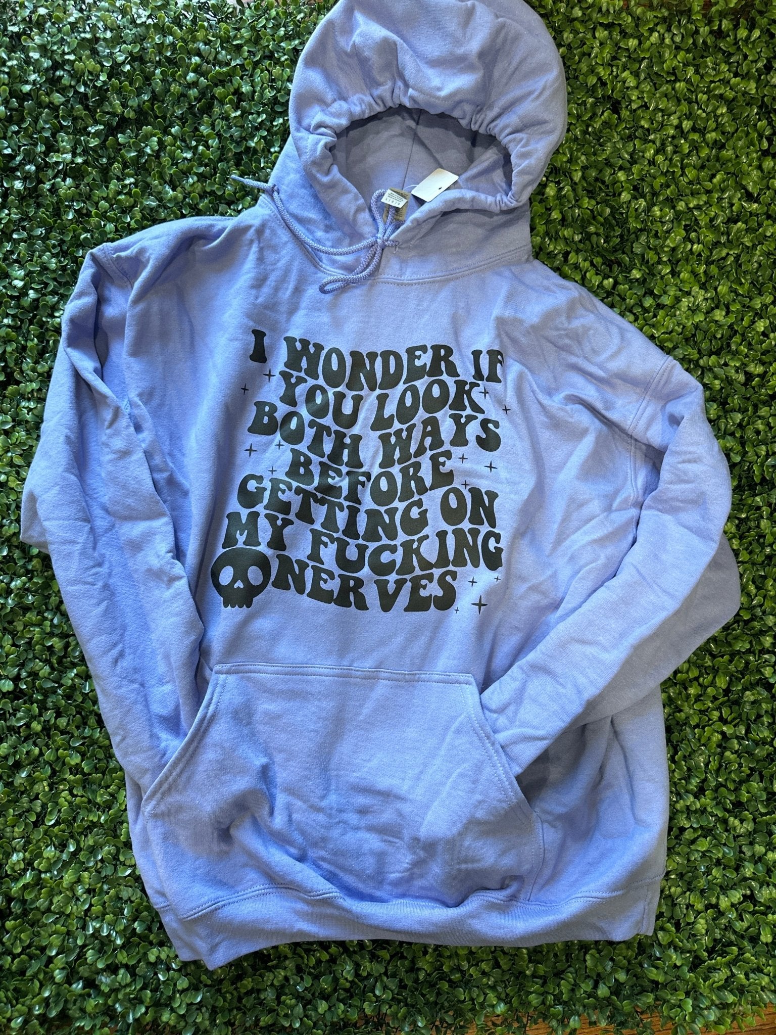 Do you look both ways - (Hoodie) - Craftygoodiesngifts