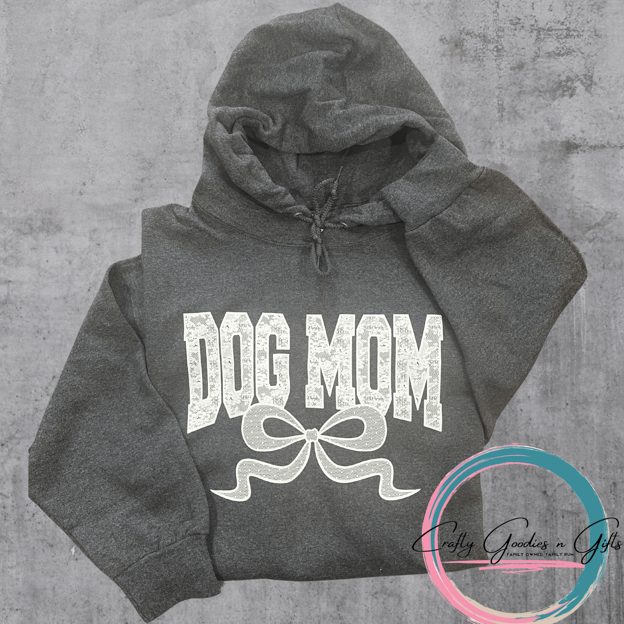 Dog Mom - Hoodie - Craftygoodiesngifts