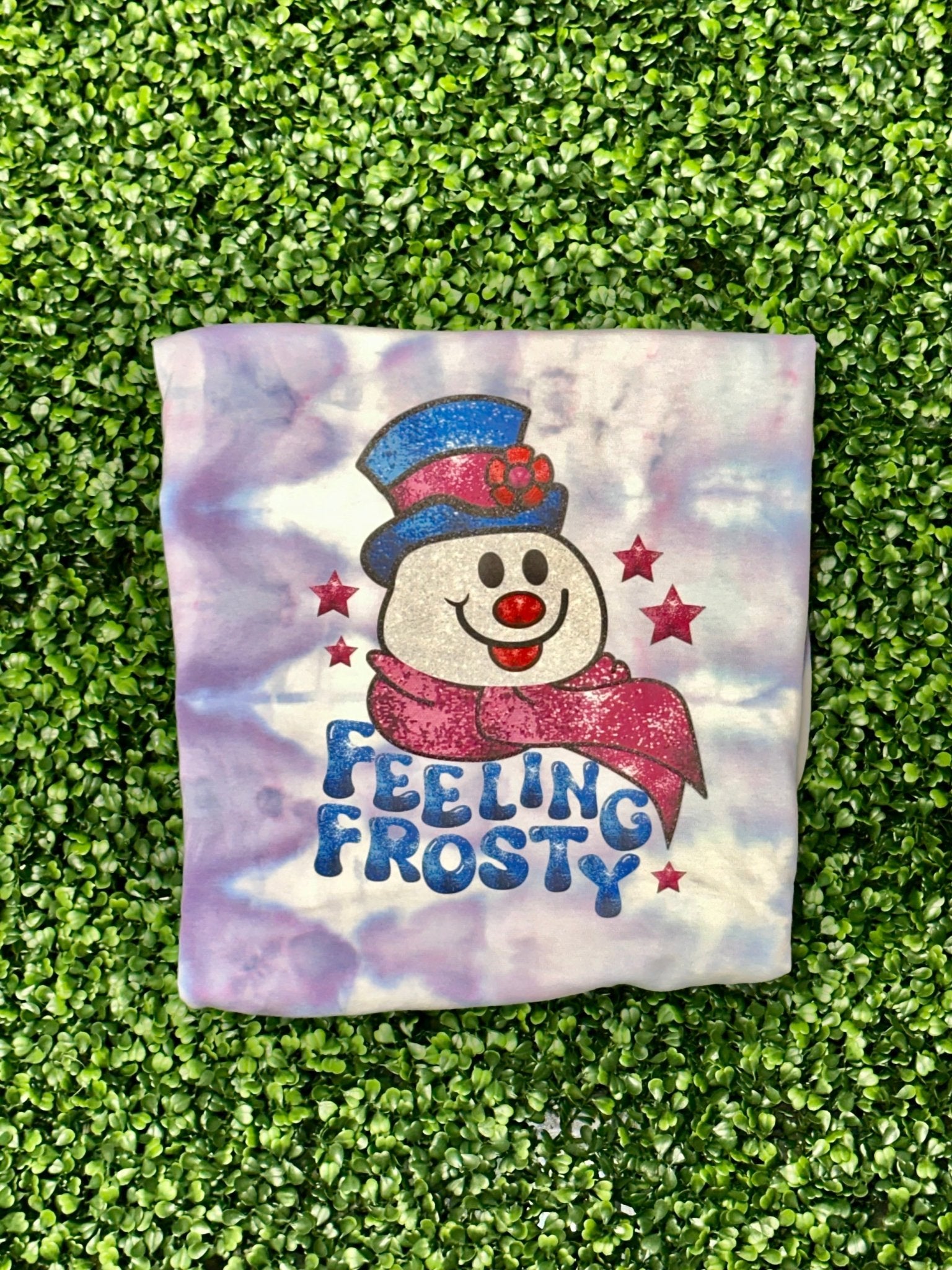 Feeling Frosty - TieDye T-Shirt - Craftygoodiesngifts
