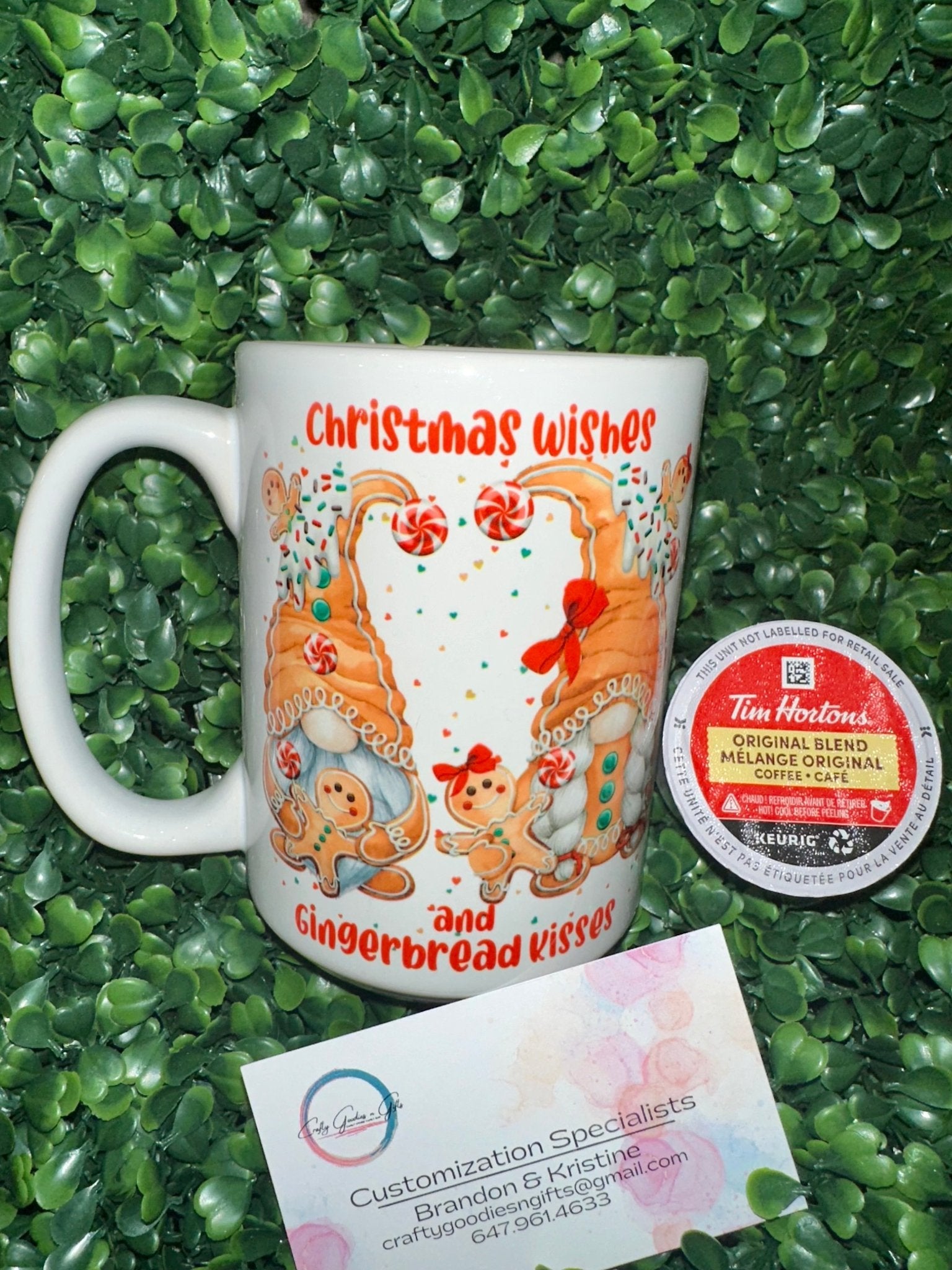 Gingerbread Kisses (15oz) - Craftygoodiesngifts