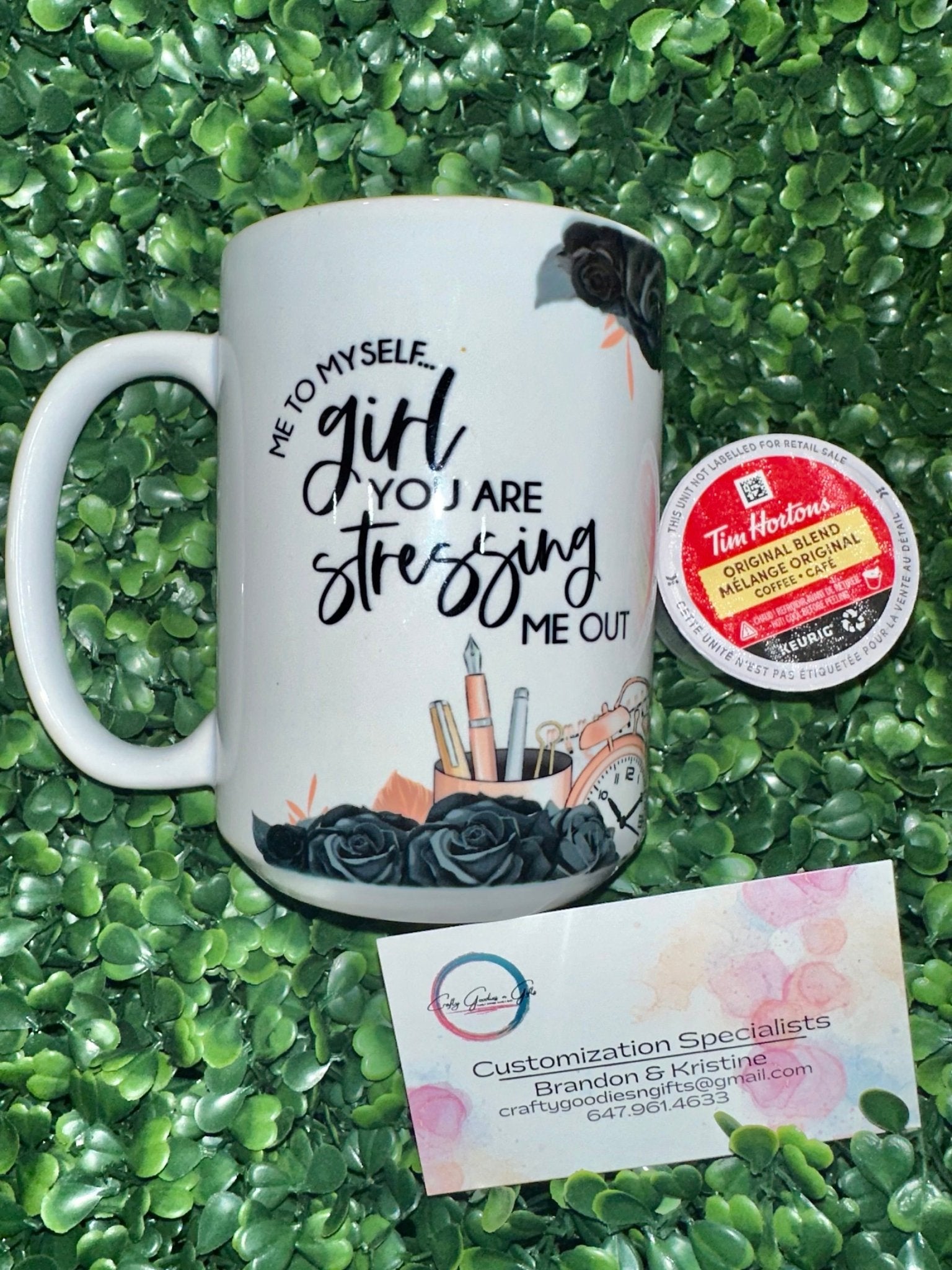 Girl you are stressing me out - Craftygoodiesngifts