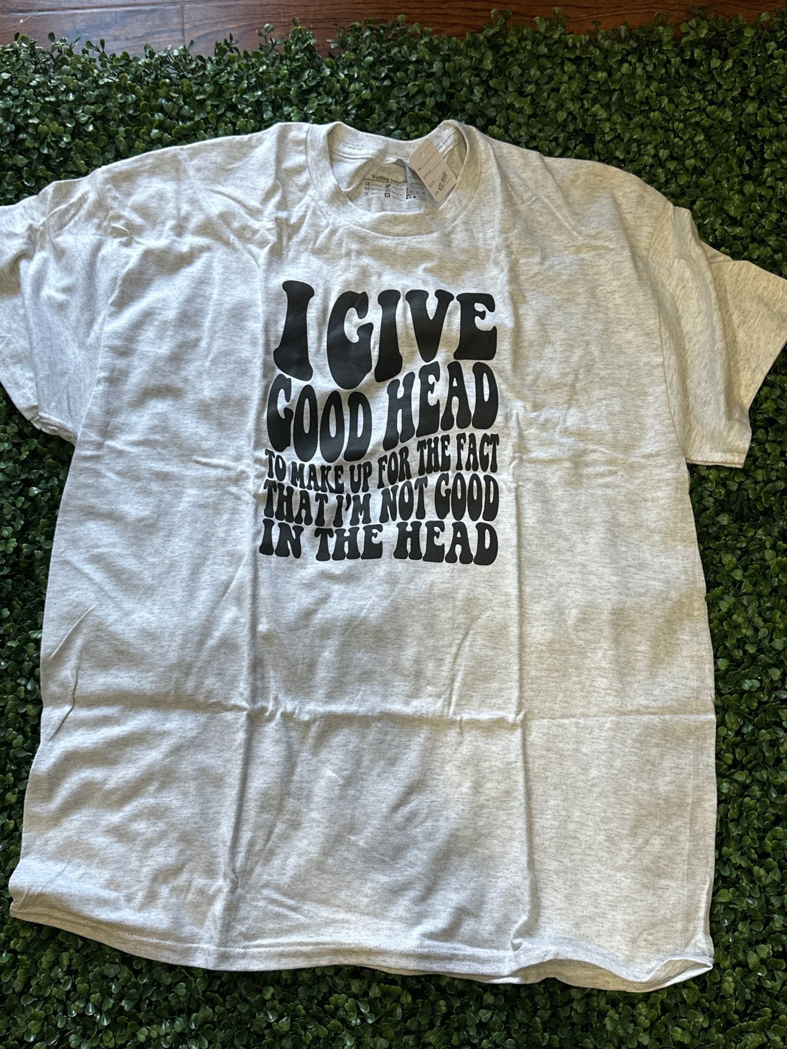 Good Head - (T - Shirt) - Craftygoodiesngifts