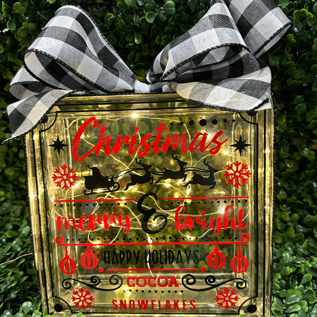 Holiday Light Box - Craftygoodiesngifts