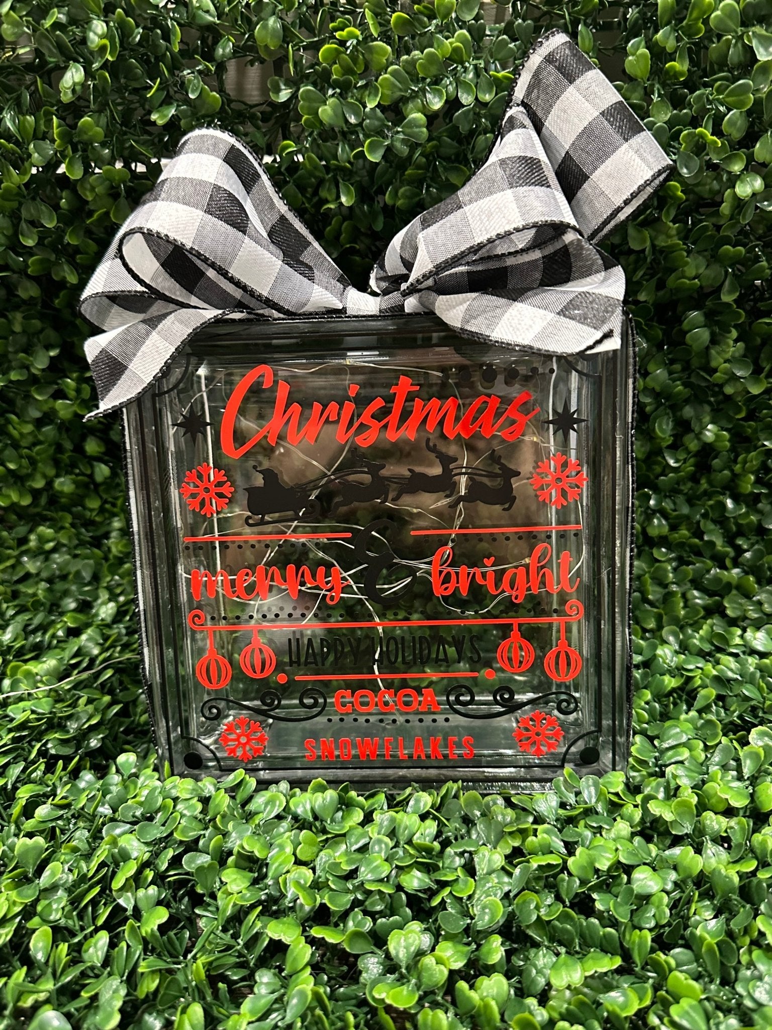 Holiday Light Box - Craftygoodiesngifts