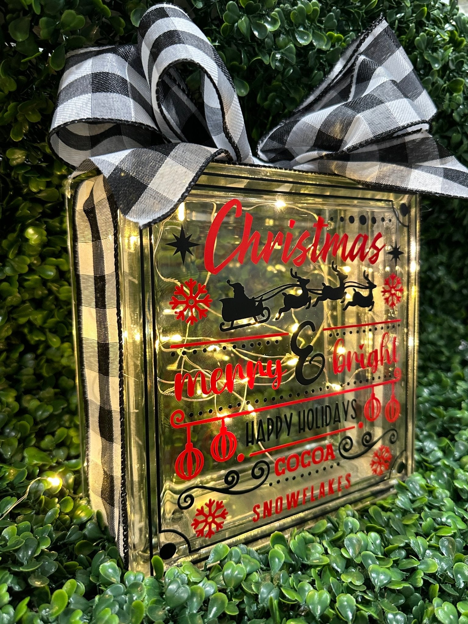 Holiday Light Box - Craftygoodiesngifts