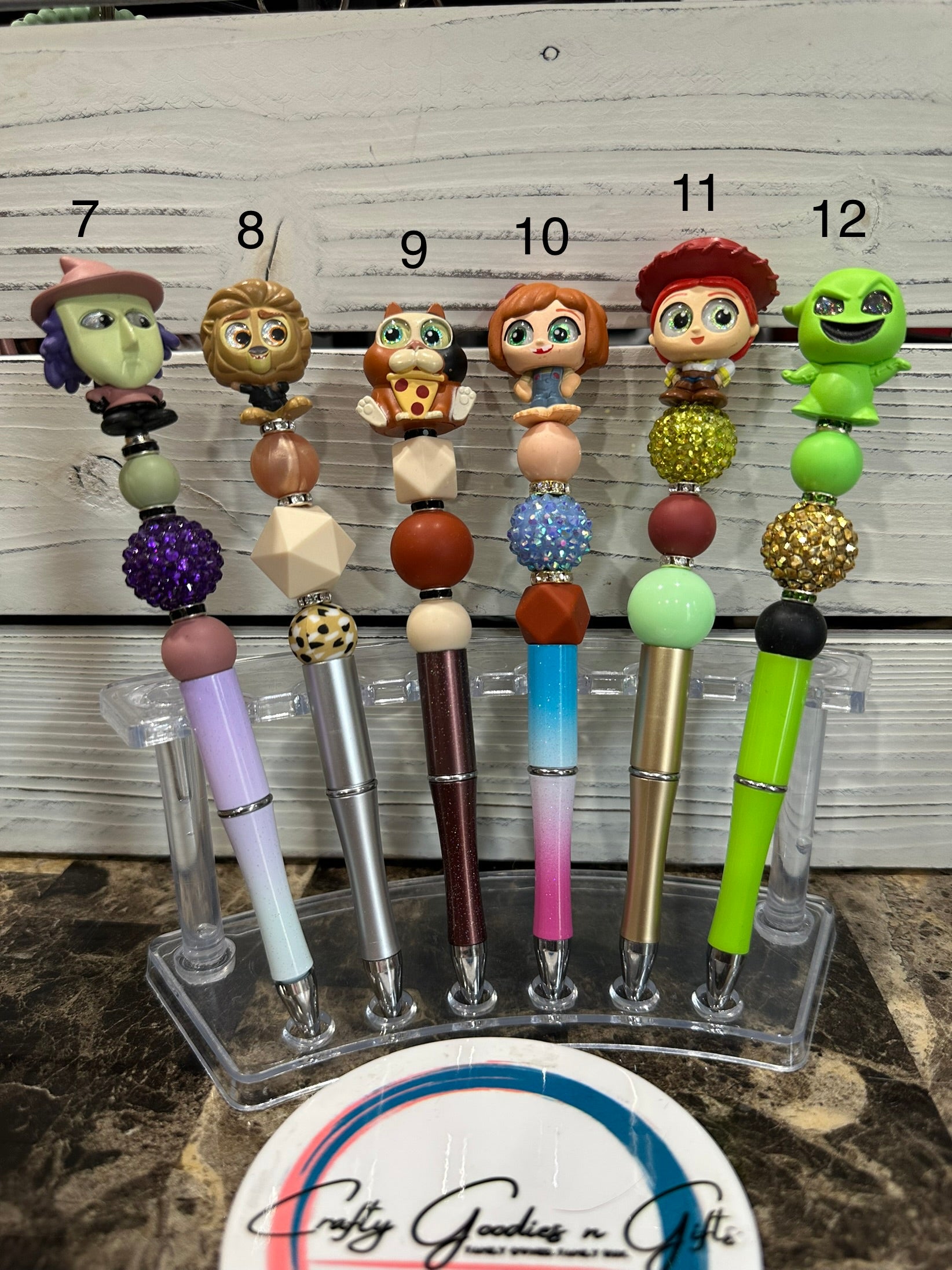 Adorable beaded pens