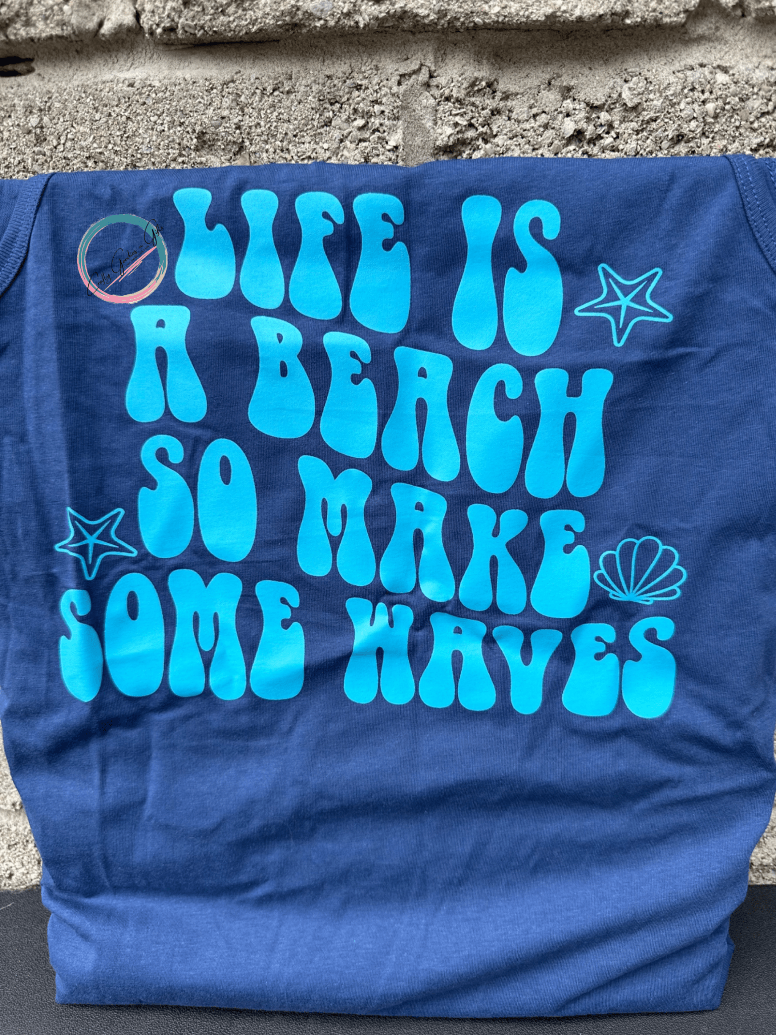 Life's a Beach - Womens Tank - Craftygoodiesngifts