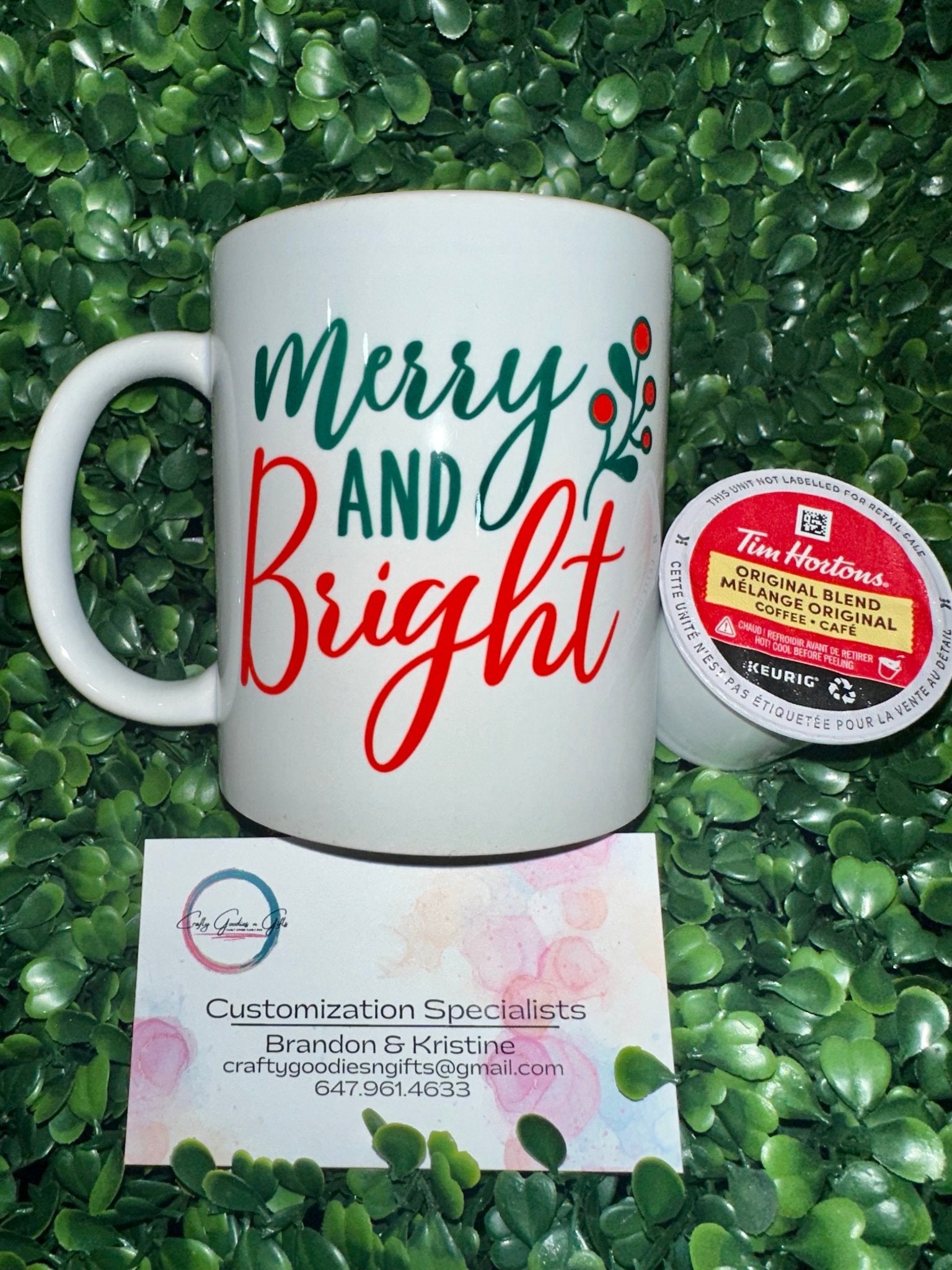 Merry & Bright (11oz) - Craftygoodiesngifts
