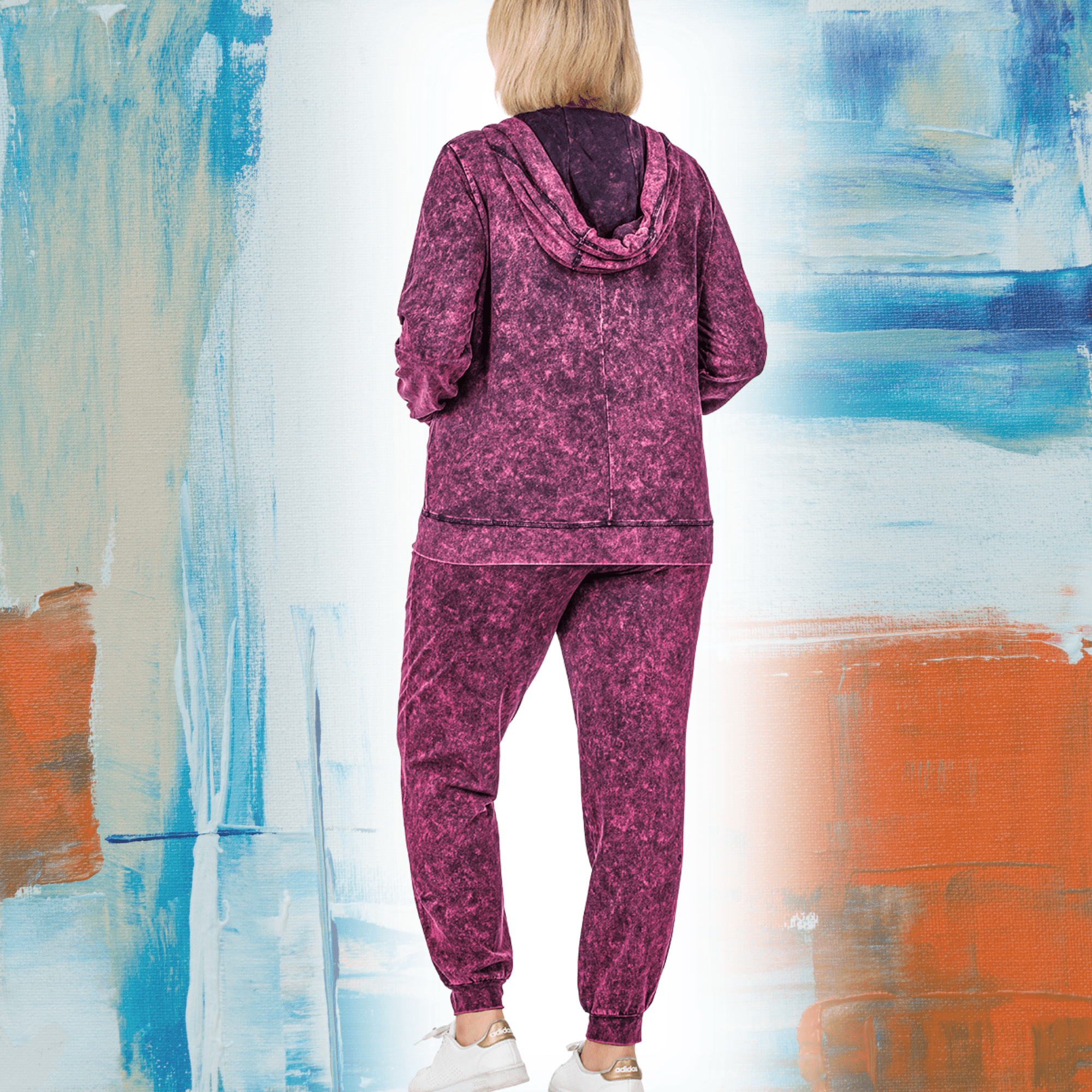 Mineral Wash Jogger set - Craftygoodiesngifts