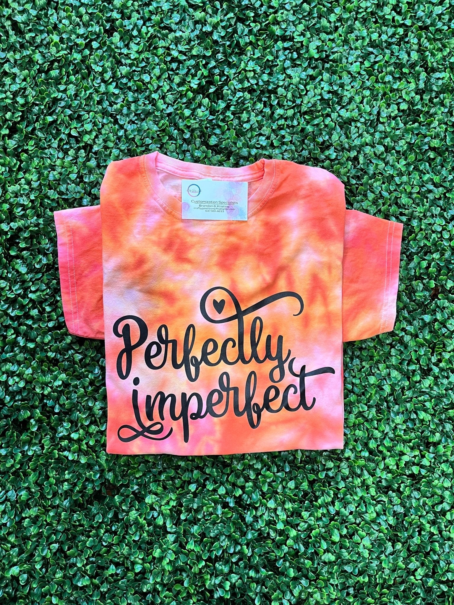 Perfectly Imperfect - Graphic T - Shirt - Craftygoodiesngifts