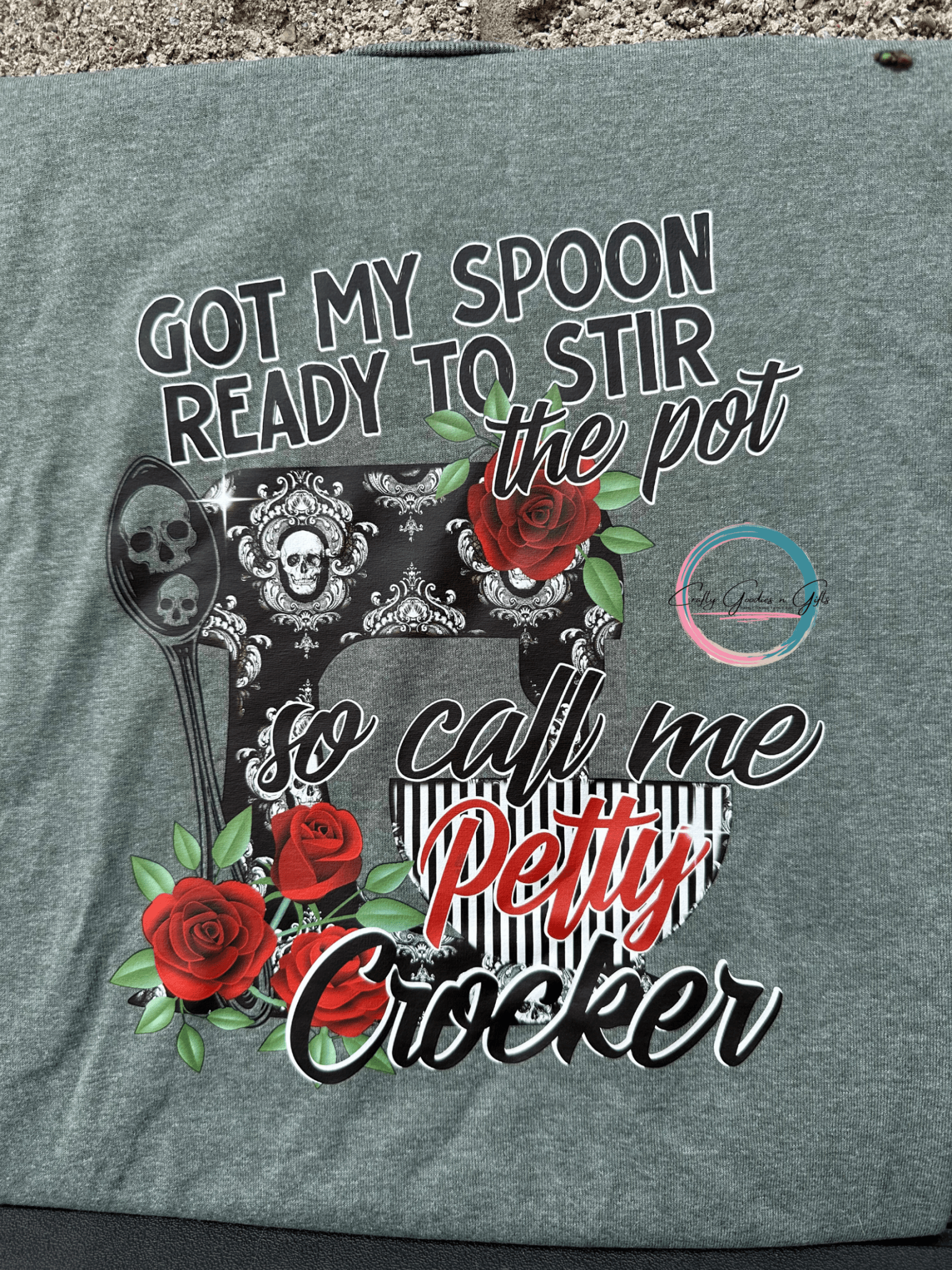 Petty Crocker - Adult Unisex T - shirt - Craftygoodiesngifts