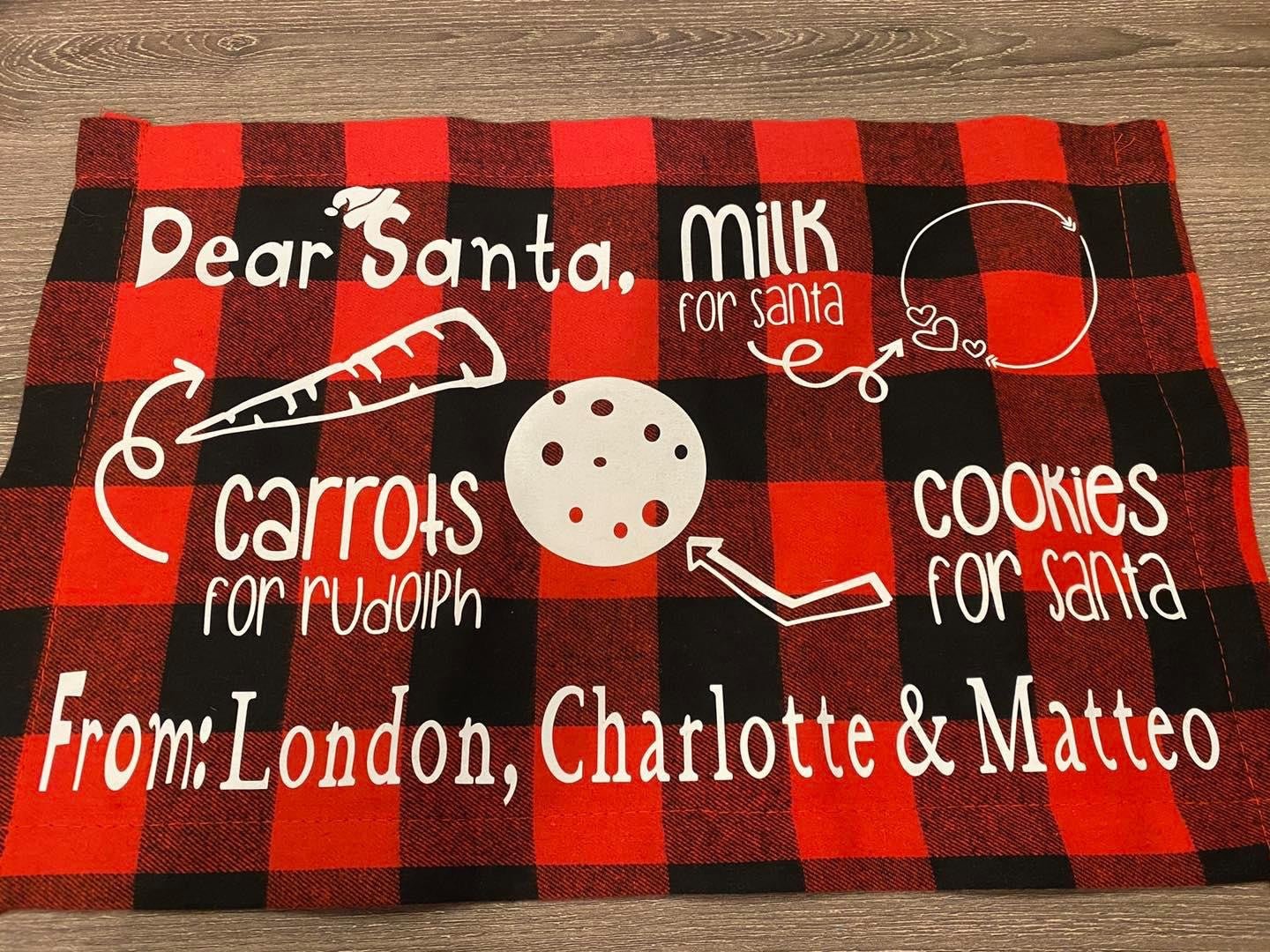 Santa Mats - Craftygoodiesngifts