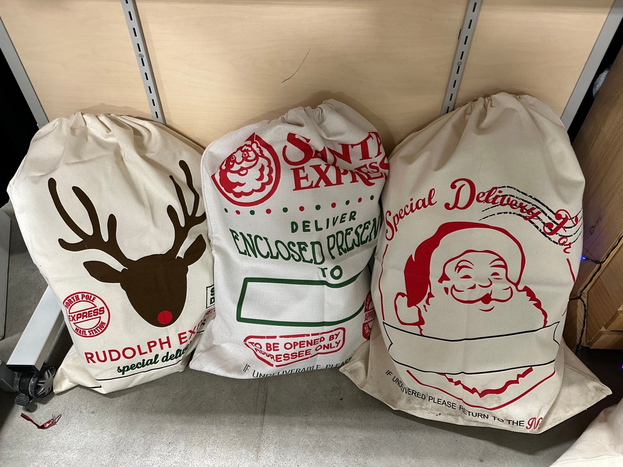 Santa Sacs - Customizable - Craftygoodiesngifts