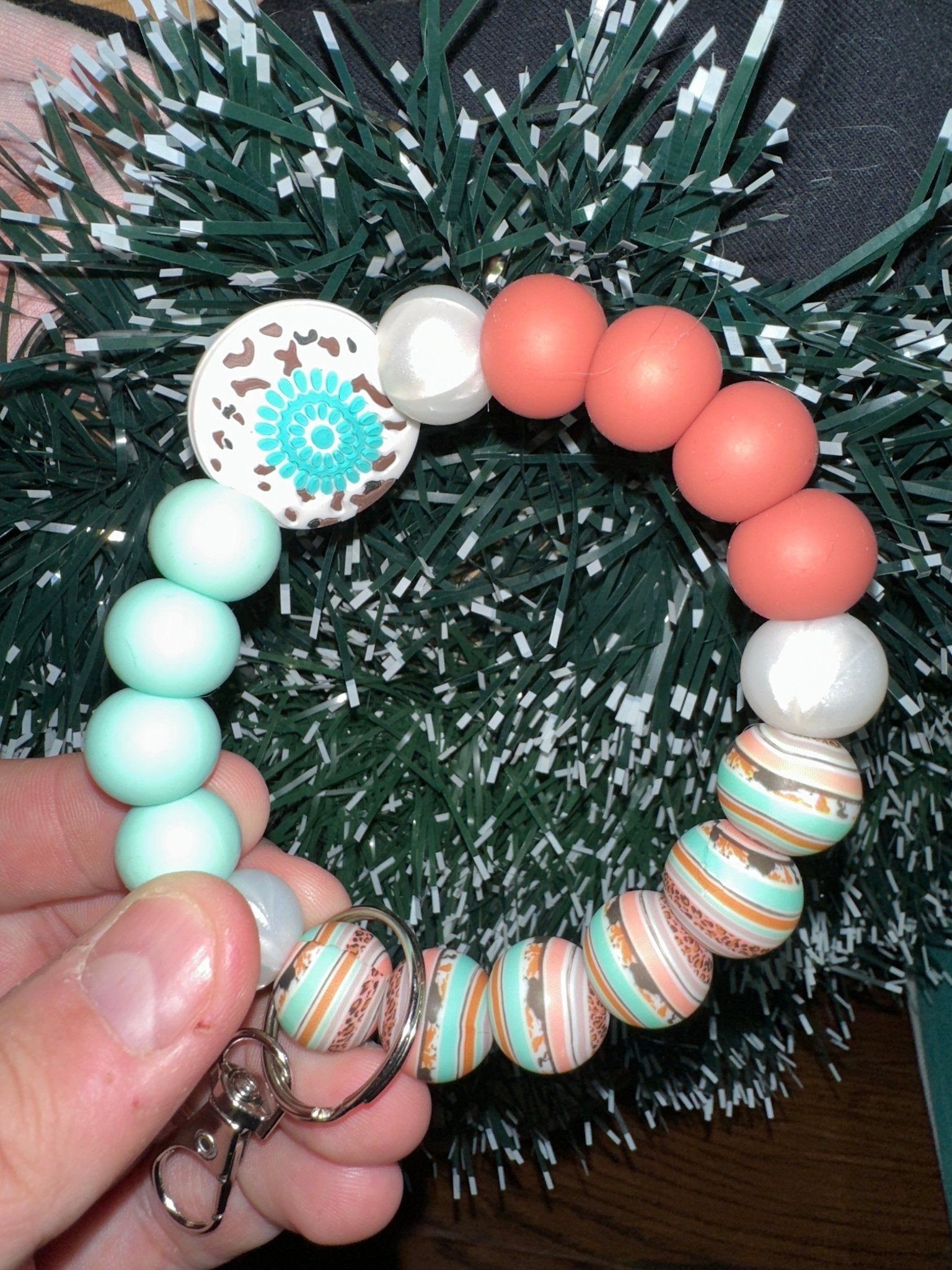 Silicone wristlet - western vibes - Craftygoodiesngifts