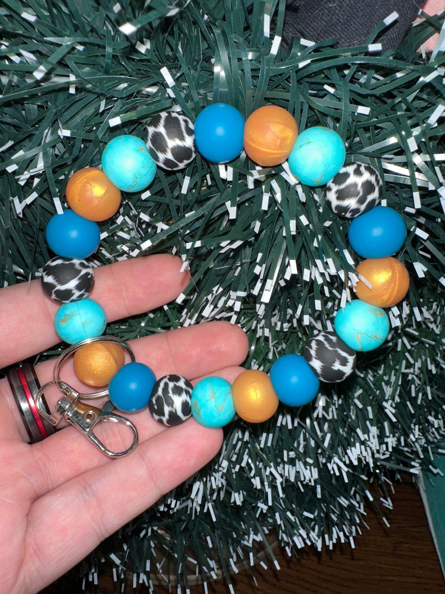 Silicone wristlet - western vibes - Craftygoodiesngifts