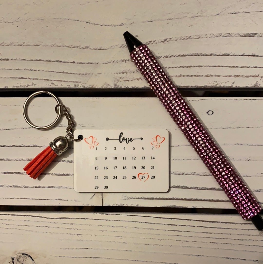 Special day keychain - Craftygoodiesngifts