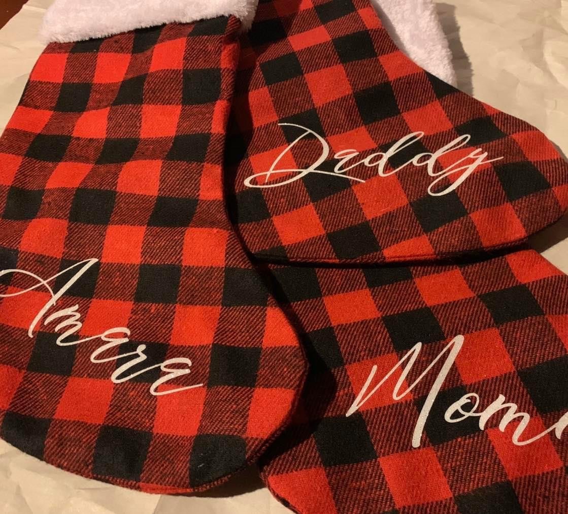 Stockings - Customizable - Craftygoodiesngifts