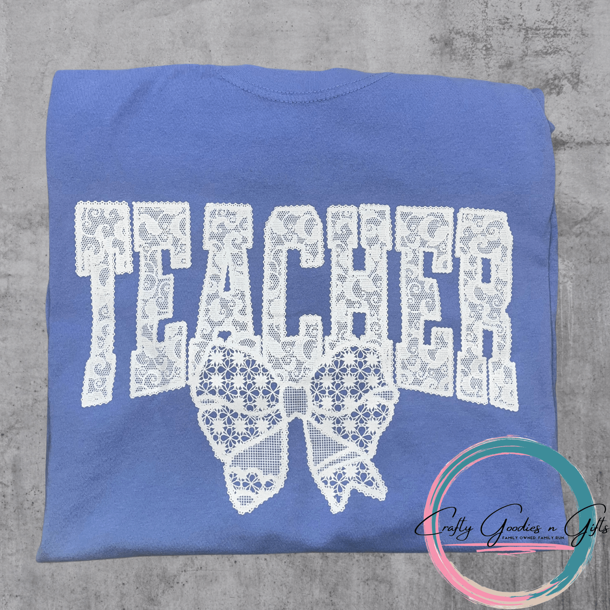 Teacher Bow - Graphic T-Shirt - Craftygoodiesngifts