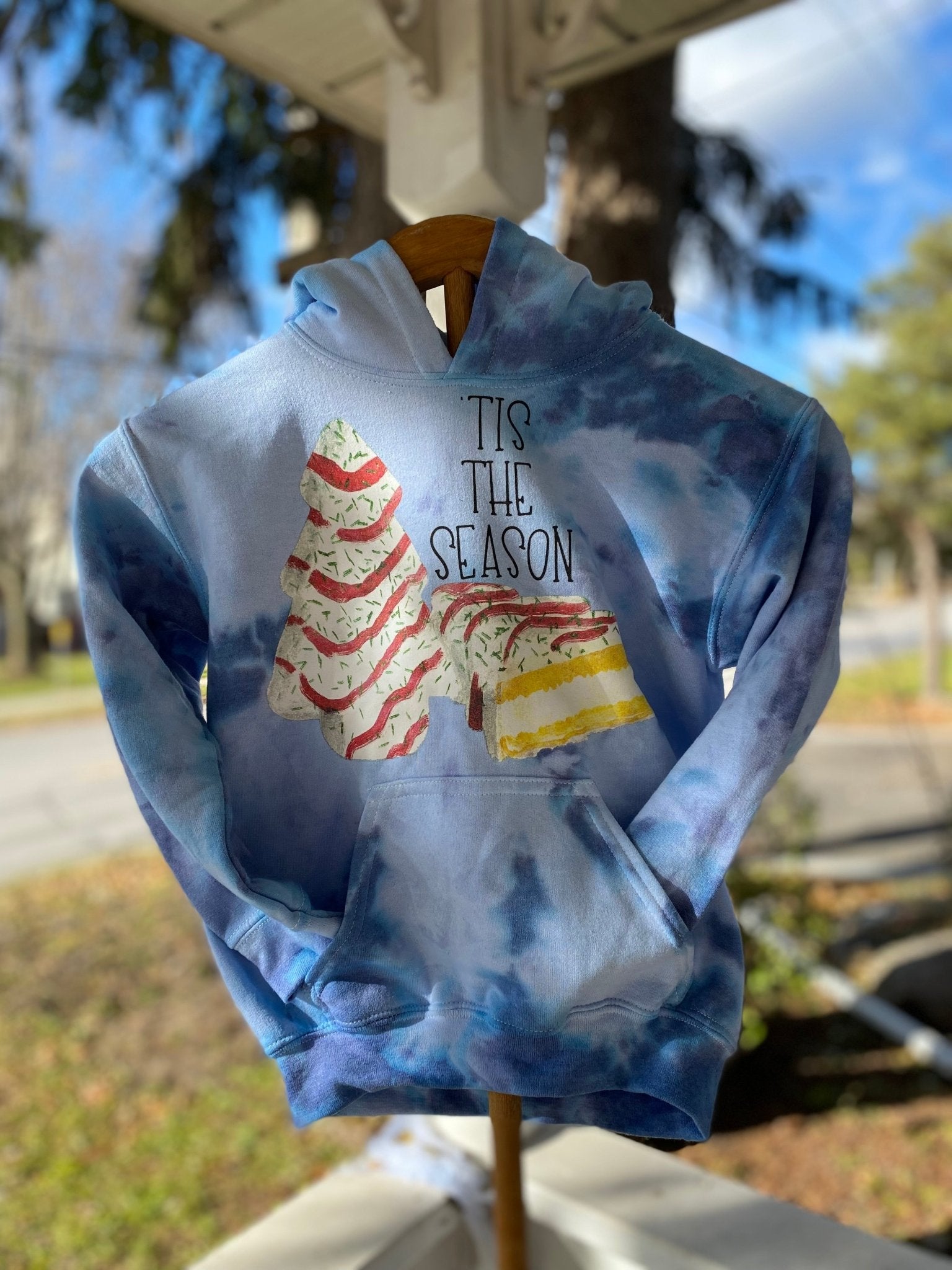 Tis the season - YOUTH hoodie - Craftygoodiesngifts