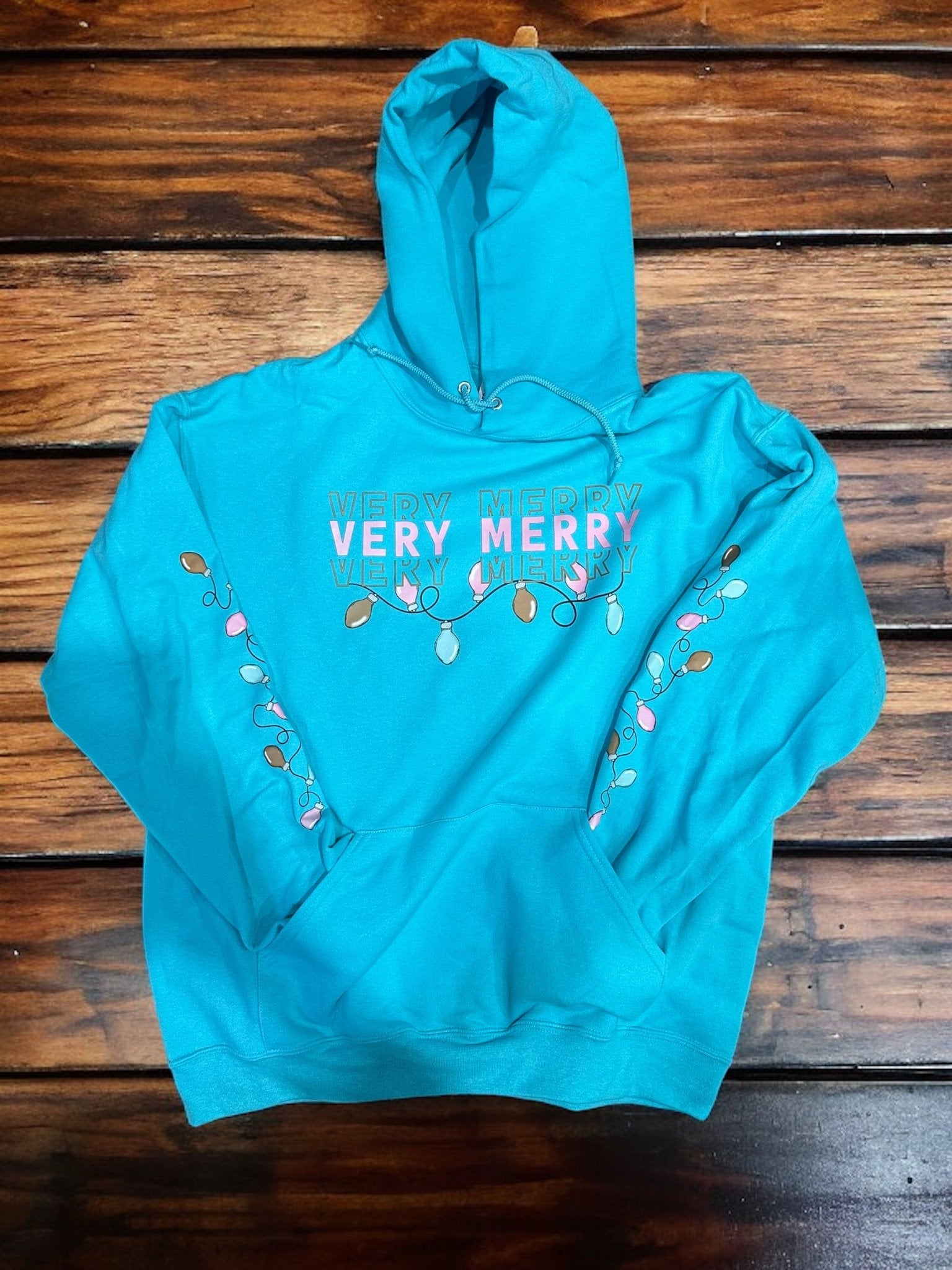 Very Merry (Hoodie) - Craftygoodiesngifts